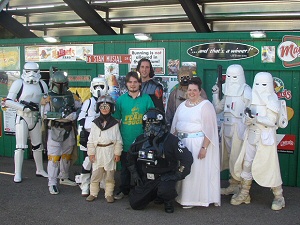 Jake Lloyd with the WI Garrison